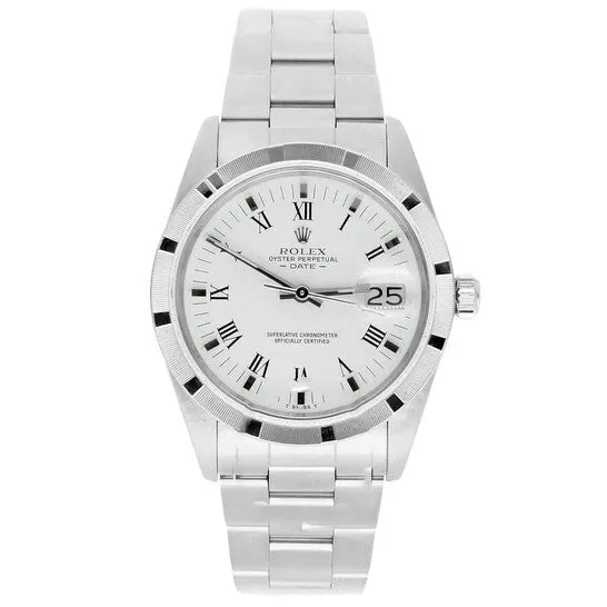 Watches Original Preowned Rolex Date Automatic White Dial Unisex Watch 15010 JMS always Watches Original Preowned Rolex Date Automatic White Dial Unisex Watch 15010 JMS always