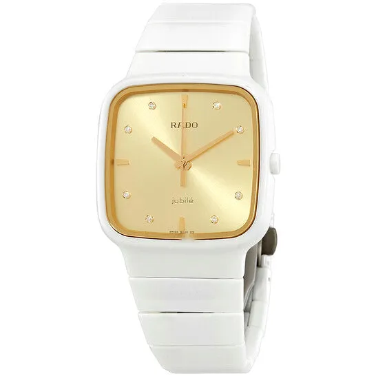 Watches Original Rado R55 Jubile Champagne Diamond Dial Ladies Watch R28900702 JMS always Watches Original Rado R55 Jubile Champagne Diamond Dial Ladies Watch R28900702 JMS always